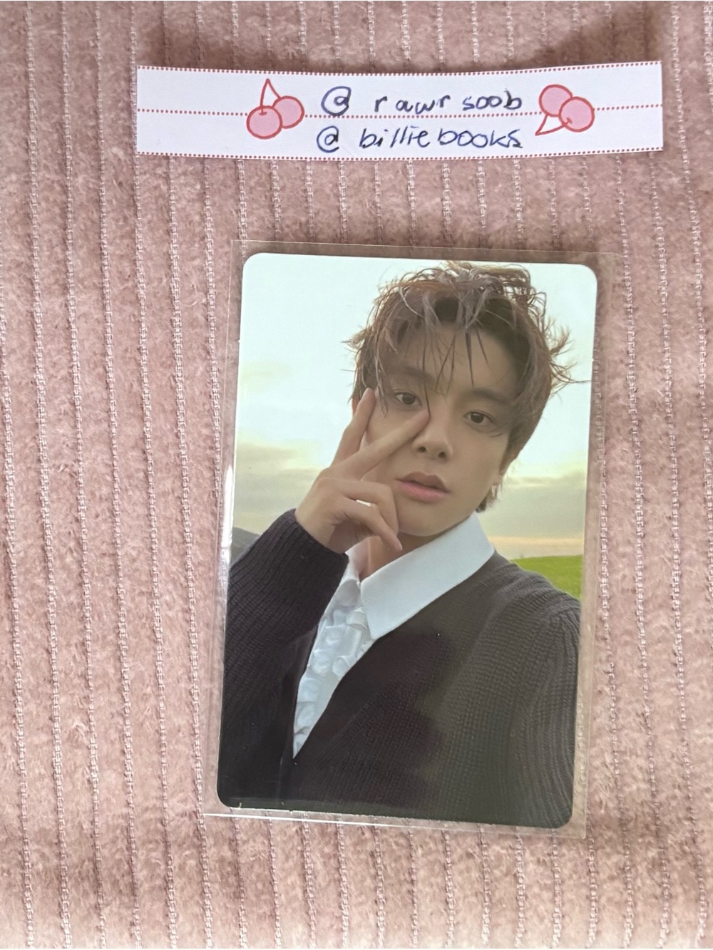 official enhypen jake photocard